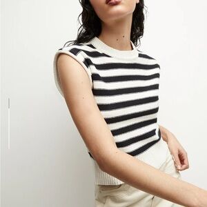 Veronica Beard Vera cotton tank, M, NWT